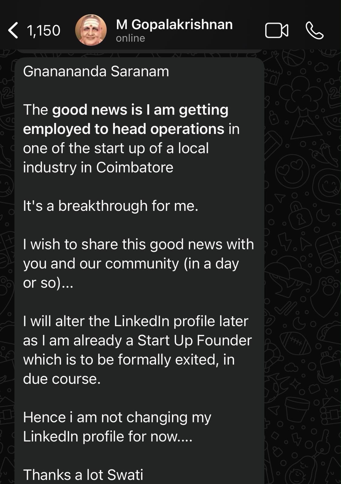 Testimonial screenshot 4