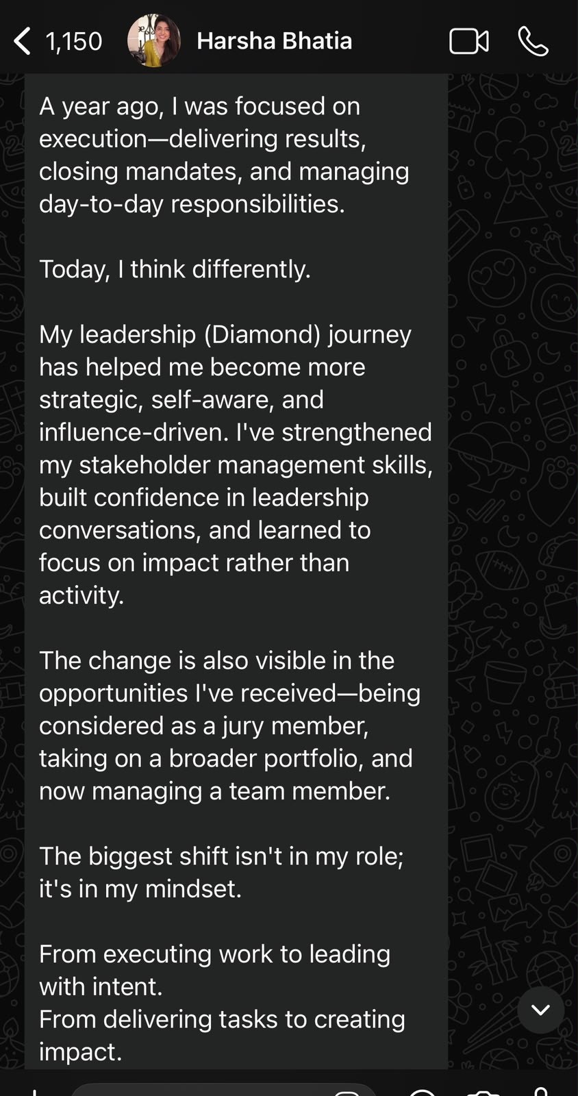 Testimonial screenshot 2