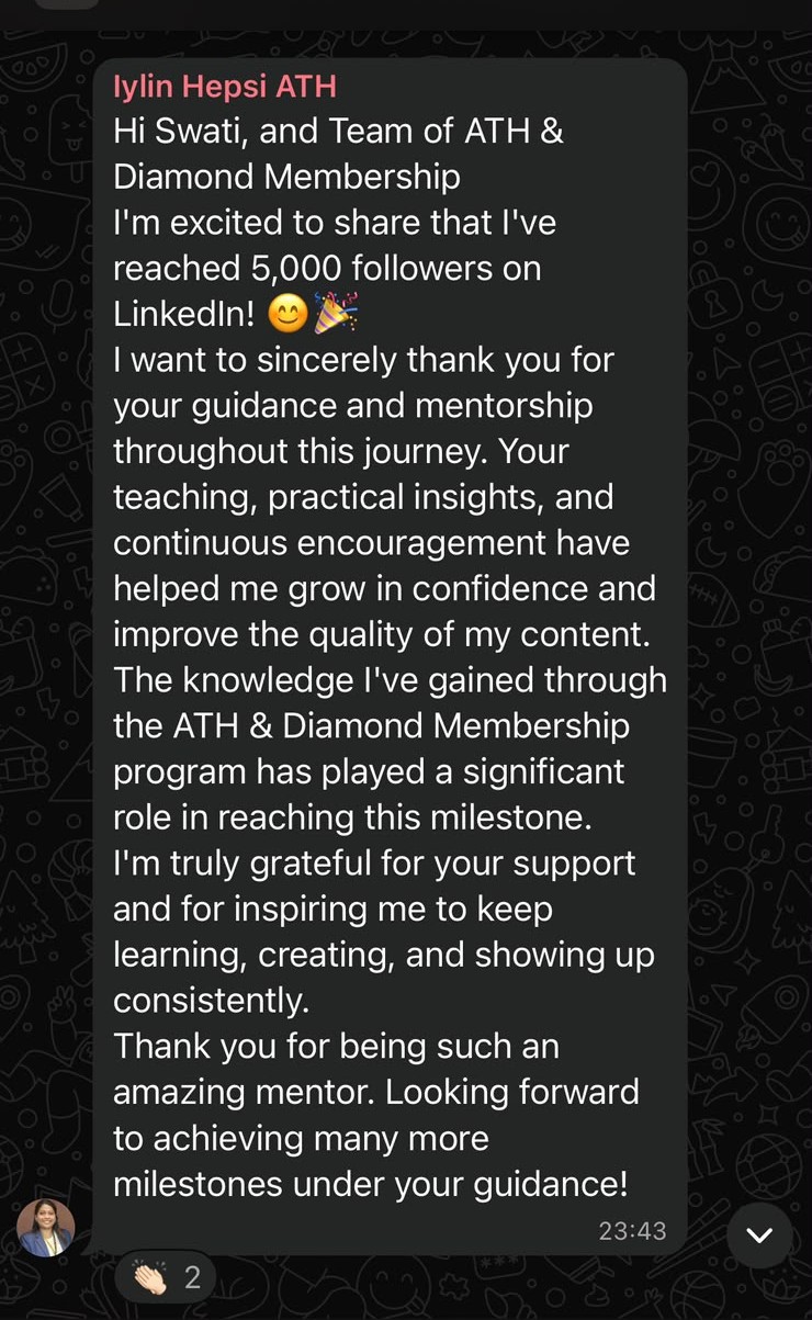 Testimonial screenshot 9